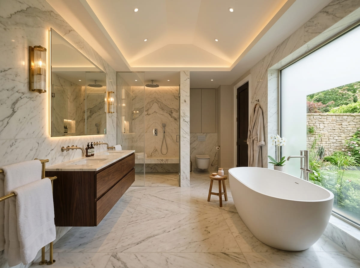 Custom Bathroom Renovation in Dougherty