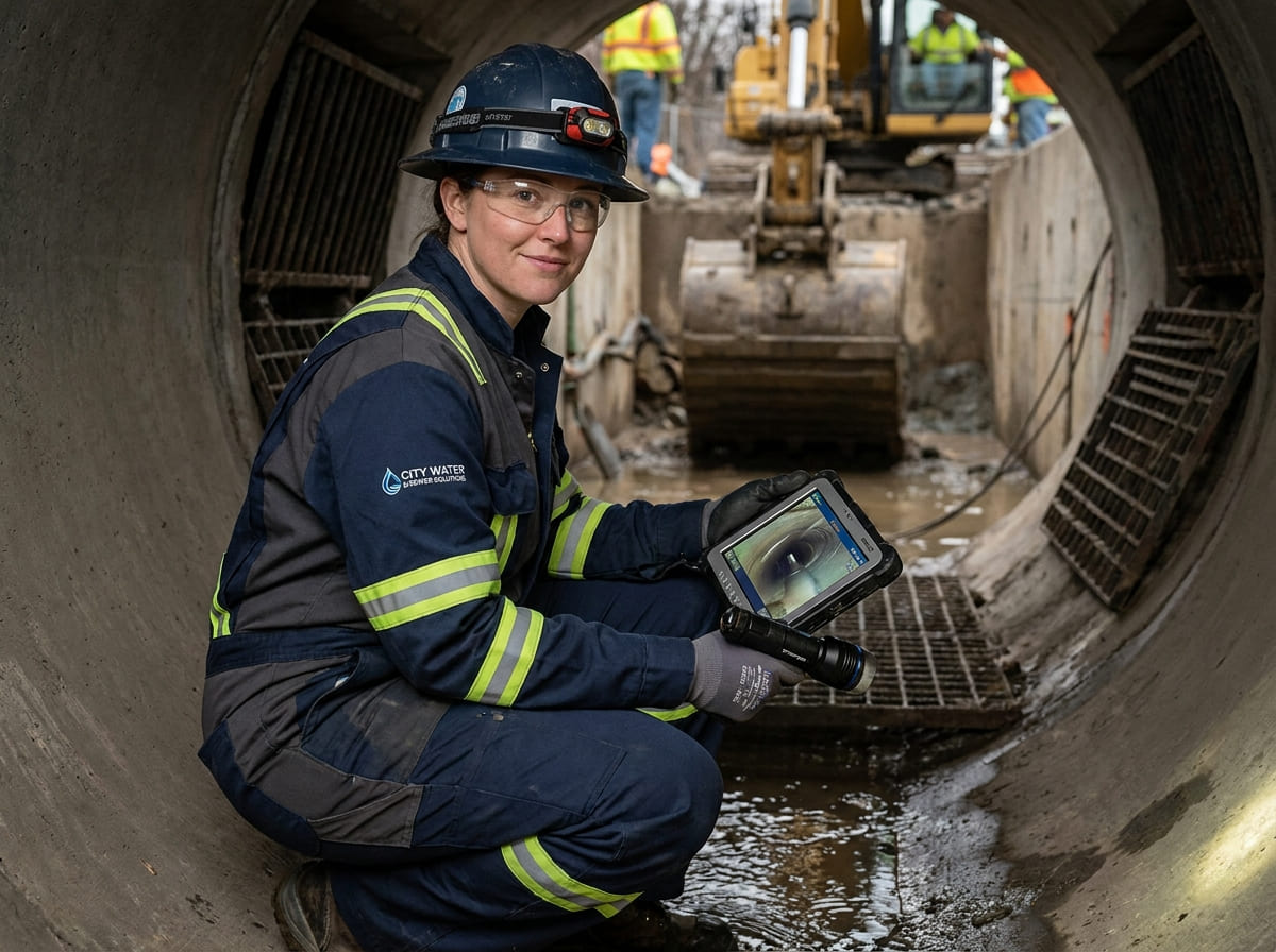 Sewer Line Inspection & Replacement in Dougherty